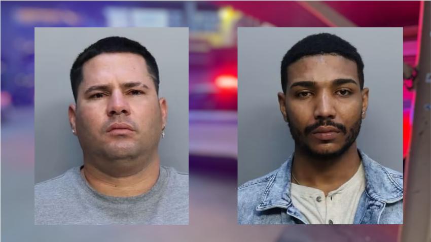 Salen bajo fianza los dos hombres acusados de atacar a un policía de Miami-Dade durante pelea en el aeropuerto de Miami