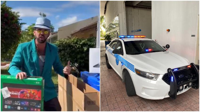 Policía de Miami publica video advirtiendo a los residentes no hacer alarde de sus regalos para evitar robos