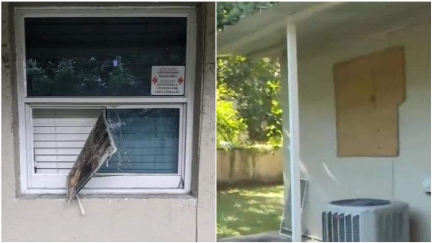 Mujer de Miami llega a su casa y encuentra a un hombre tratando de entrar por una ventana