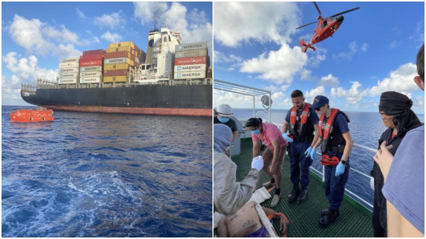 Barco rescata a 19 balseros cubanos y los entrega a la Guardia Costera de Estados Unidos