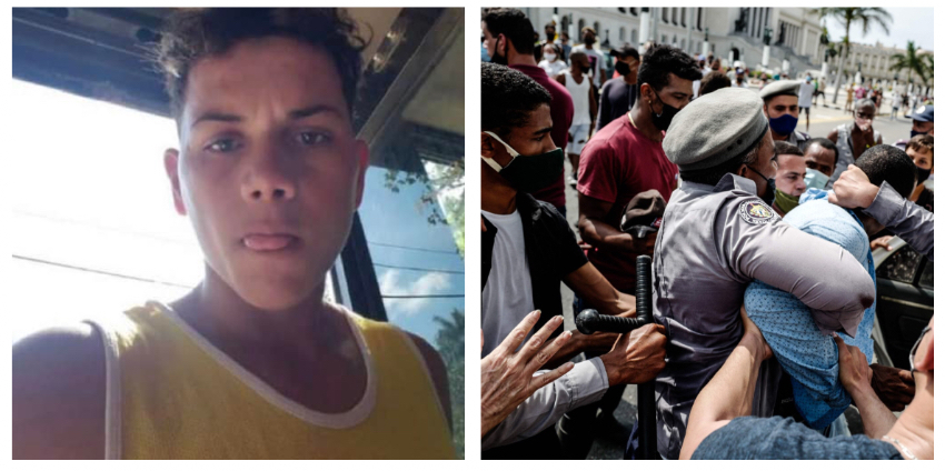 Joven manifestante del 11J fue apuñalado en la cárcel, denunció su madre