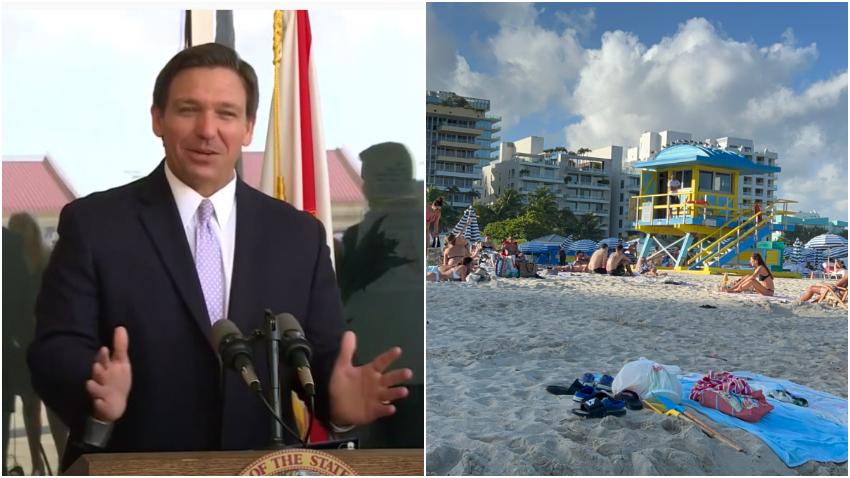 Gobernador DeSantis llama a Florida el "estado más libre de Estados Unidos"