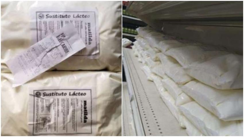 Denuncian en redes sociales la venta de leche en polvo de producción nacional en tiendas MLC