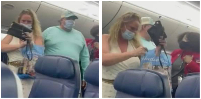 Pasajeros expulsados de un avión de Delta tras insultos contra las azafatas