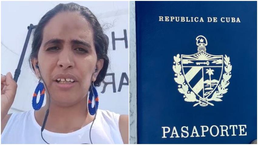 Anamely Ramos asegura que no tiene intenciones de quedarse en Estados Unidos y no va a pedir asilo