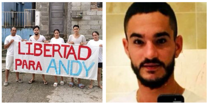 Joven cubano Andy García es condenado a 4 años de cárcel por manifestarse el 11J en Cuba