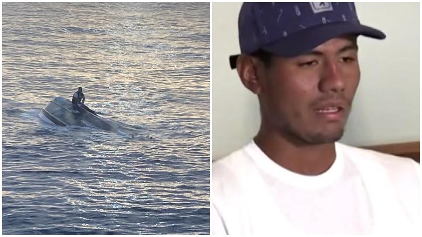 Balsero colombiano que sobrevivió al naufragio cerca de Florida donde murieron 39 personas cuenta su historia
