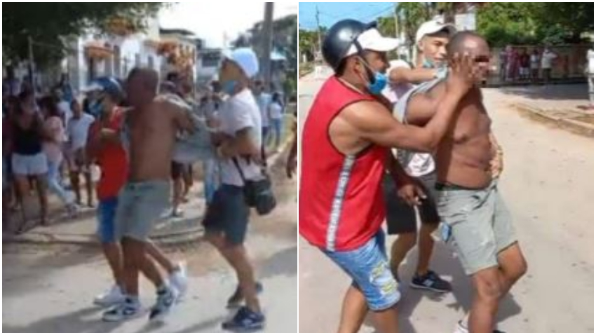 Vecinos  en La Habana capturaron a un ladrón cuando huía con varias cosas robadas