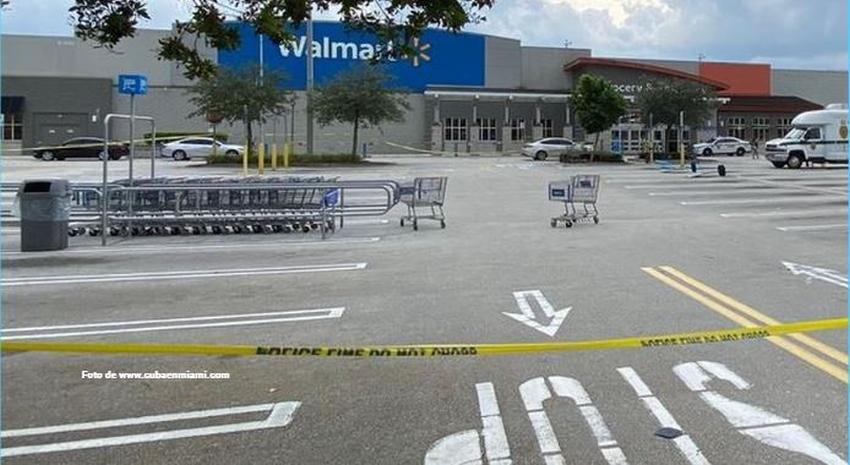 Encuentran un cuerpo en el estacionamiento de un Walmart del sur de la Florida