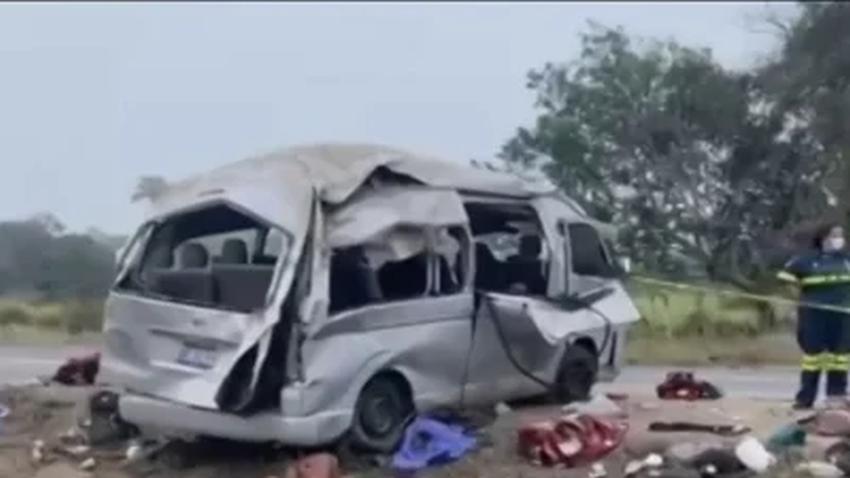 Tres migrantes cubanos fallecieron en accidente de tránsito en Veracruz, en México