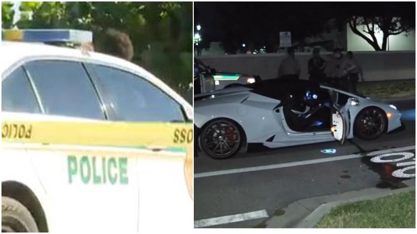 Auto de lujo robado por ladrones, abandonado en SW Miami-Dade