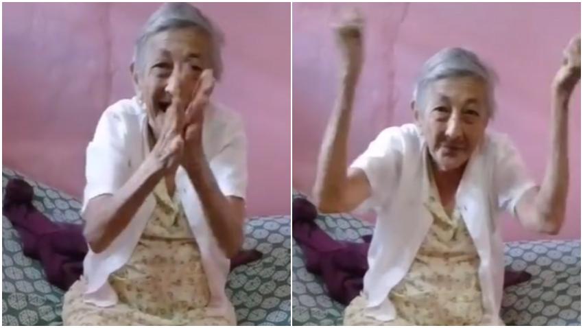 Abuela cubana se suma al reto "Nos vamos pa' Nicaragua"