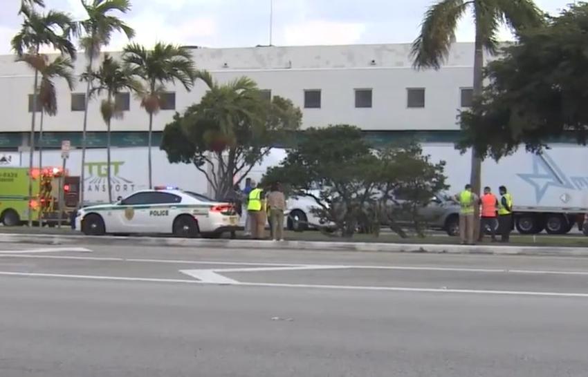 Evacuan zona de cargo del aeropuerto de Miami después de que empleados alertaron sobre una posible granada