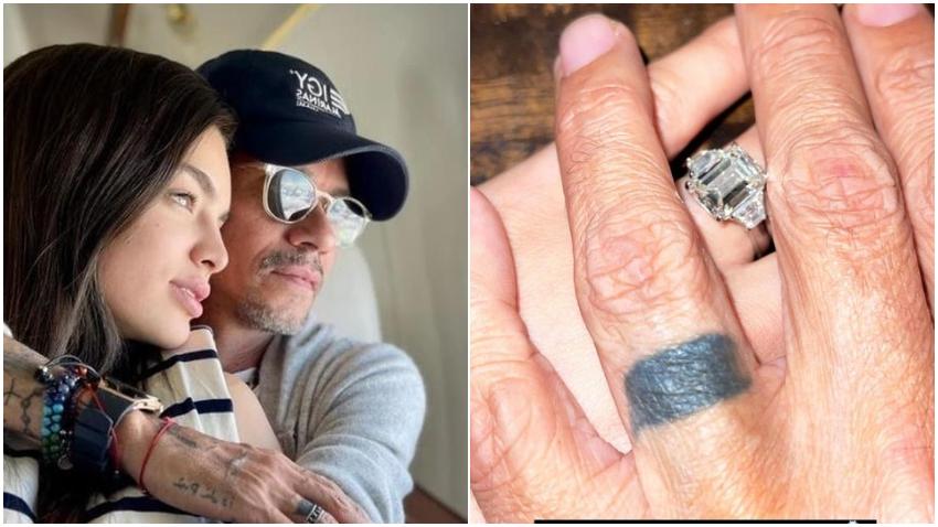 Nadia Ferreira comparte en sus redes sociales el anillo de compromiso que le dio Marc Anthony, por lo que pronto podrían estar anunciando matrimonio