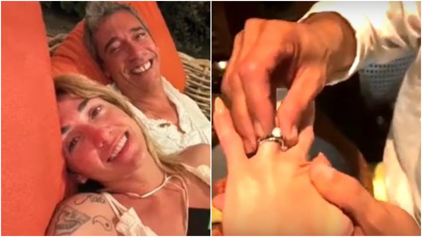 Actor cubano Yubran Luna regala a su pareja Lola anillos de compromiso