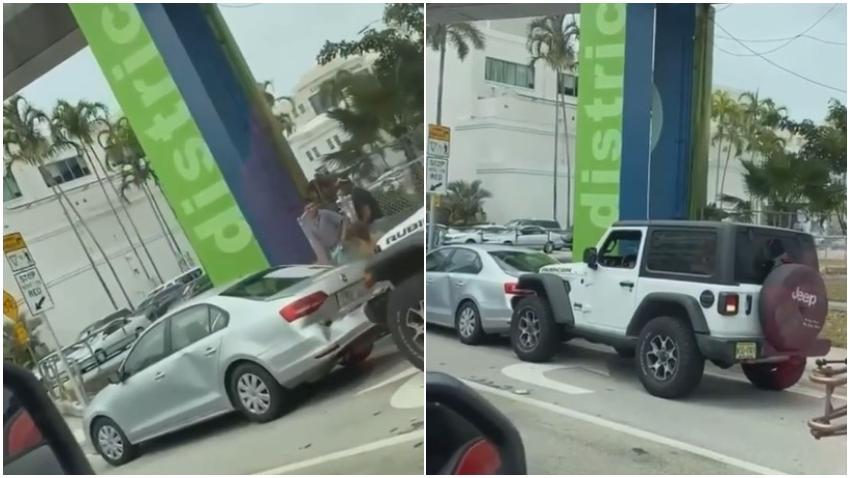 Policía investiga agresión tras incidente de ira en la carretera en Miami