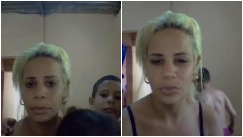 Madre cubana de Guantánamo, con tres hijos pequeños, denuncia las condiciones precarias que viven en su comunidad: “Díaz-Canel nos estás matando de hambre”