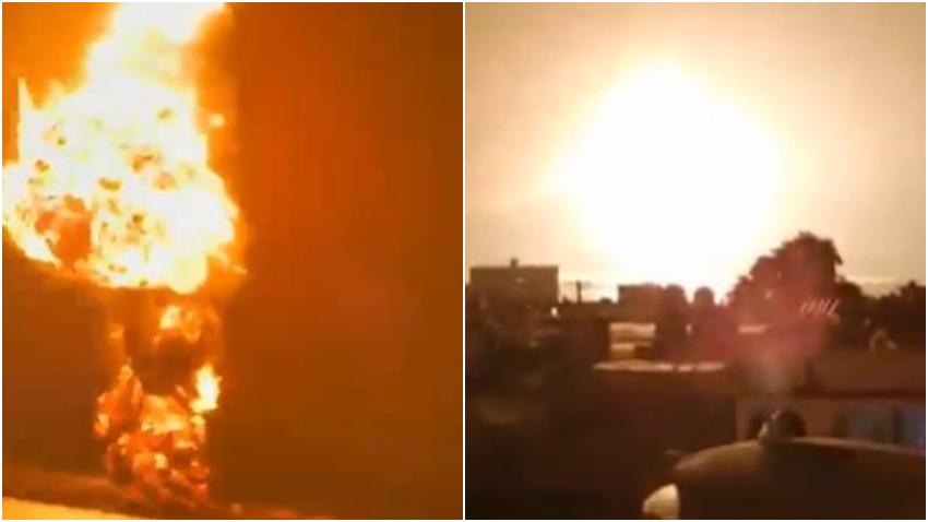 Confirman colapso de un cuarto tanque de combustible en Matanzas