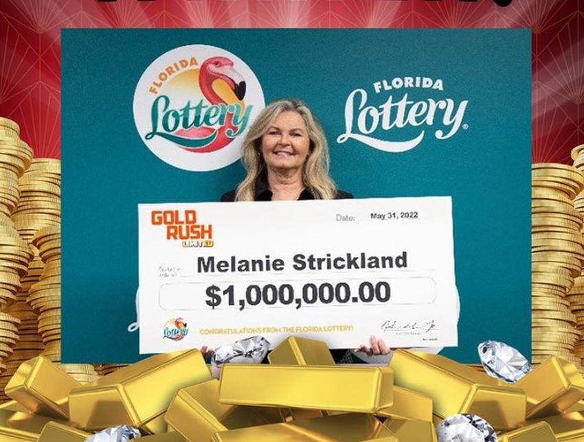Afortunada en Florida se lleva $ 1 millón de dólares en la Lotería de la Florida