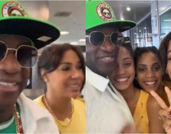 Las hijas de Boncó Quiñongo ya se encuentran en Miami, así lo hizo saber el humorista en sus redes sociales