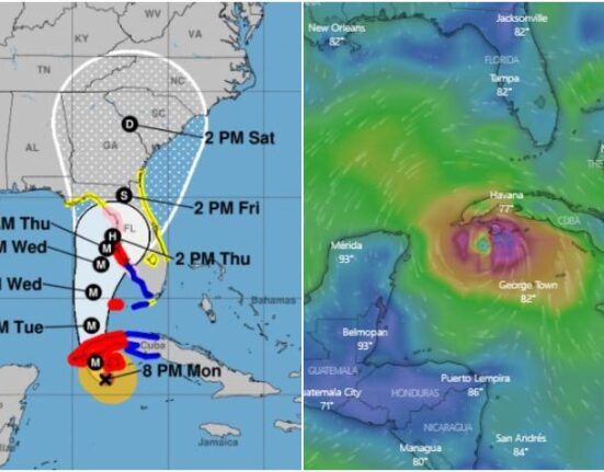 Huracán Ian alcanza la categoría 2 antes de llegar a Cuba