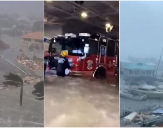 En imágenes la destrucción causada por el huracán Ian a su paso por Florida