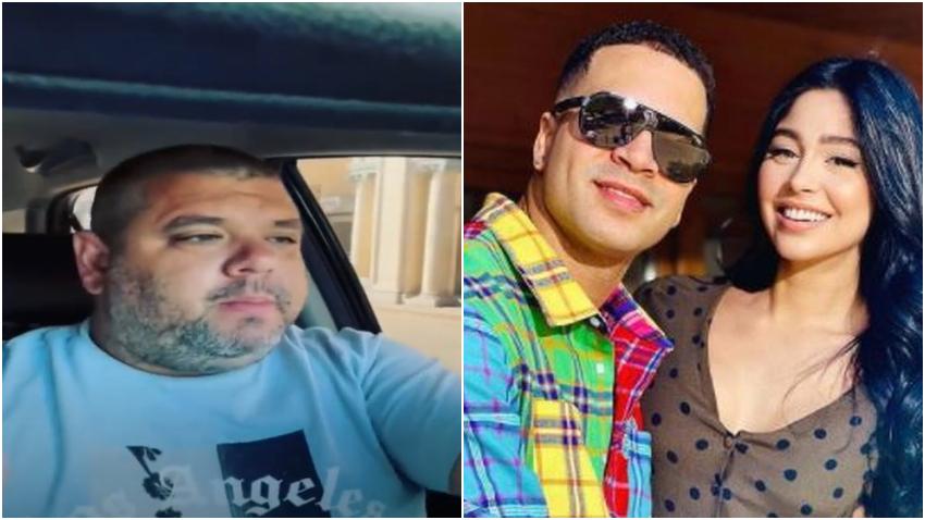 Cantante cubana La Diosa se tatúa en el nombre de su pareja Rey el Mago