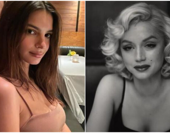 Modelo Emily Ratajkowski crítica la película Blonde de Ana de Armas sin haberla visto aún