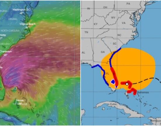 Tormenta Nicole se convierte en huracán Categoría 1 mientras avanza hacia Florida