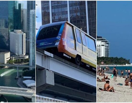 Viajar de Miami a Miami Beach en Metromover podría ser una realidad en los próximos años