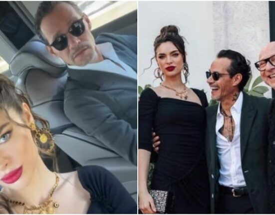 Nadia Ferreira y Marc Anthony entre las celebridades en el desfile de Dolce & Gabbana en Miami