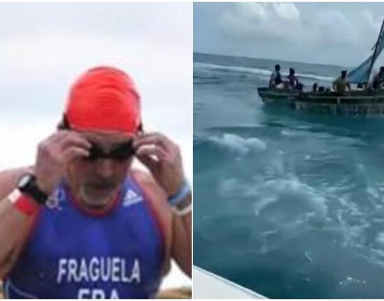 El cubano sexagenario nadador de aguas abiertas aconseja a los cubanos que no emigren por mar