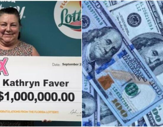 Mujer en Florida celebra el nuevo año ganando un millón de dólares