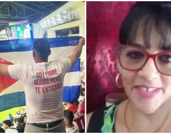 Madre de joven cubano que le envió un mensaje durante el juego del Clásico en Miami reacciona emocionada