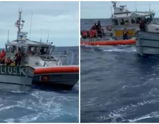 Guardia Costera busca a persona posiblemente de origen cubano desaparecida que viajaba rumbo a Estados Unidos en una embarcación rústica