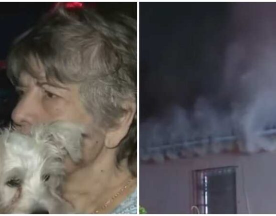 Hialeah: Anciana cubana es sorprendida por un incendio en su vivienda y logra salir ilesa junto con su mascota