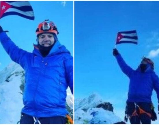 El alpinista cubano ya se encuentra en la cima del Lobuche Peak en busca de su sueño, el Everest