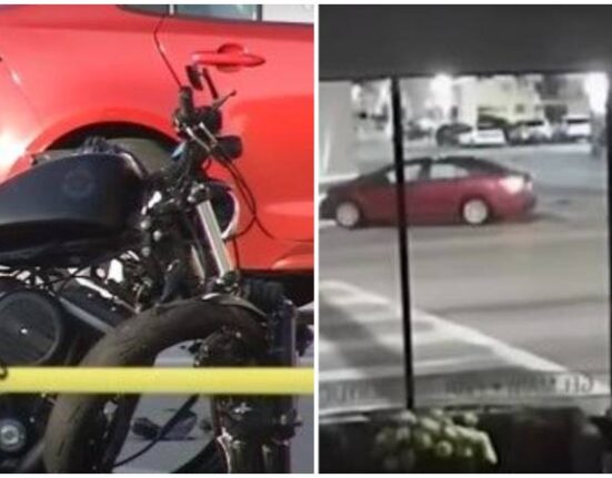 Un motociclista muere tras violento impacto de un auto; conductor se dió a la fuga