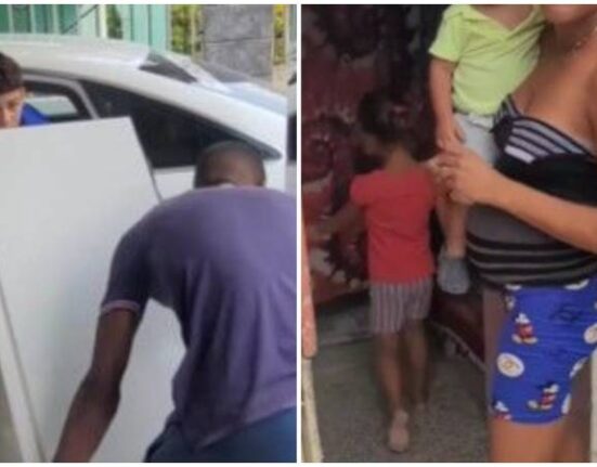 Humorista cubano Limay Blanco ayuda a conseguir donaciones para comprar un refrigerador para madre que tenía vender su pelo para alimentar a sus hijos