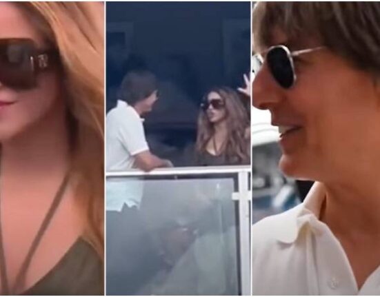 Shakira y Tom Cruise fueron visto juntos en Miami durante el Gran Premio de Fórmula 1