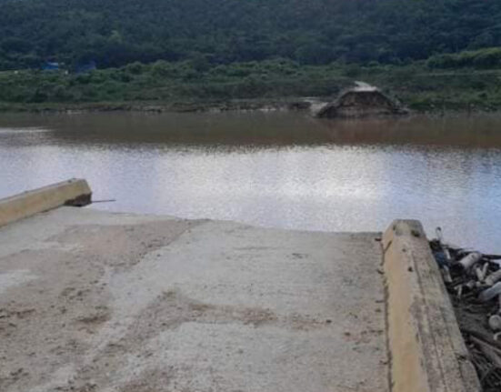 Alrededor de 500 personas aisladas tras colapso de puente en Mayarí, debido a intensas precipitaciones del fin de semana