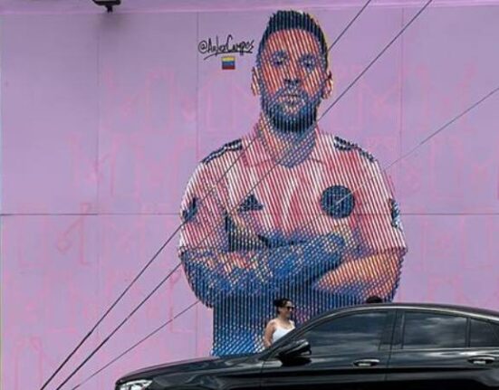 El fenómeno de Messi llega al barrio de Wynwood en Miami