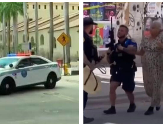 Arrestan a un sujeto que tomó como rehén a una anciana para perpetrar robo en un banco en Miami