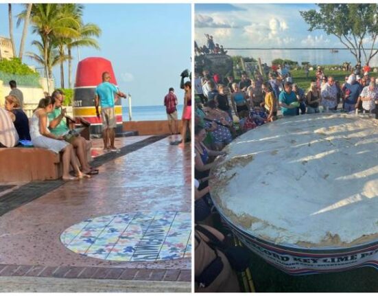 Los Cayos de la Florida celebran sus 200 años con un pastel de limon gigante