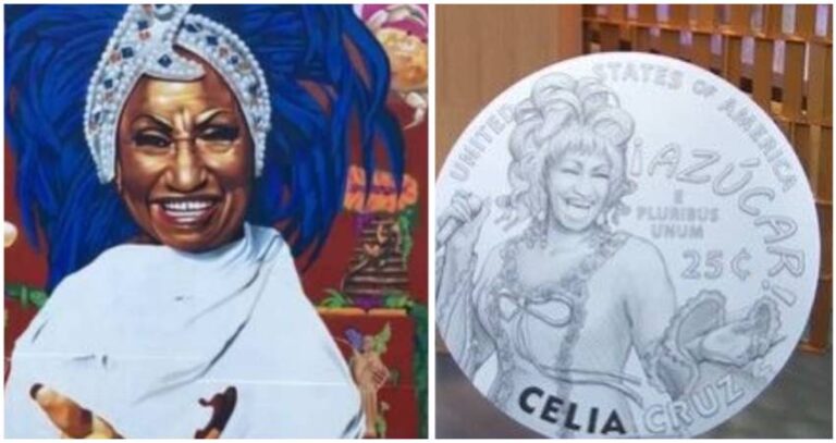 The coin with the image of the iconic Cuban artist Celia Cruz will be ...