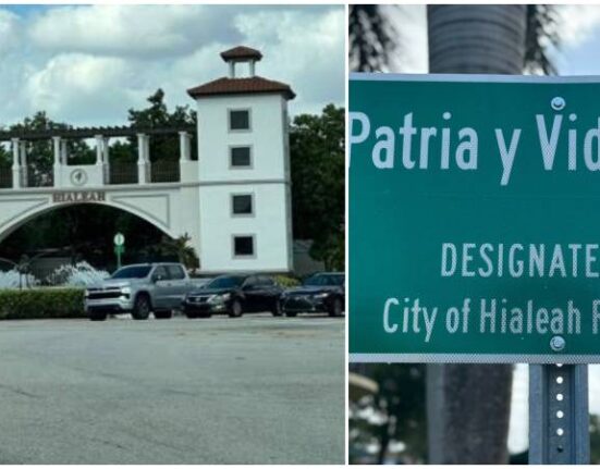 Nombran calle y plaza en Hialeah "Patria y Vida"