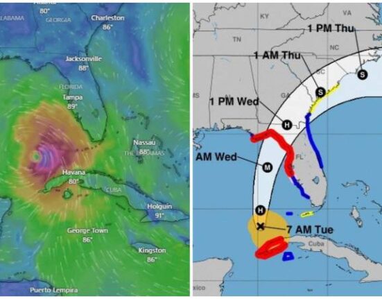 Idalia se convierte en huracán y avanza hacia Florida tras alejarse de Cuba
