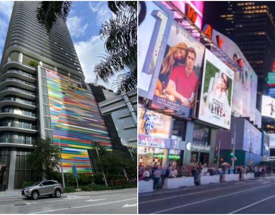 Comisión de Miami pospone indefinidamente montar vallas publicitarias al estilo Nueva York en el centro de la ciudad