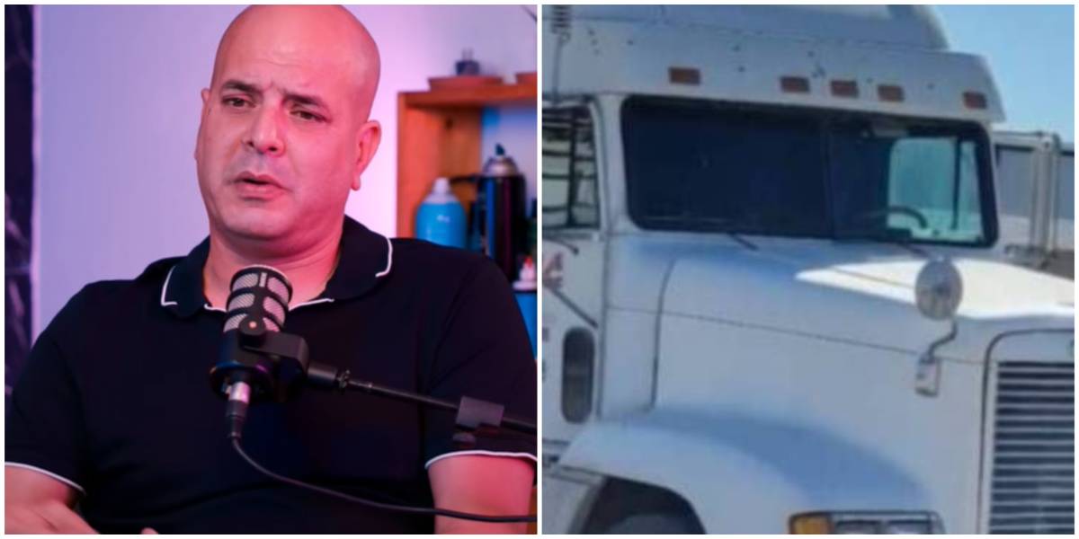 Cuban actor Alejandro Socorro becomes a truck driver in the United States
