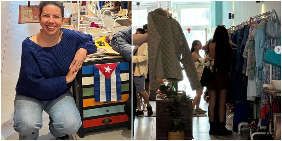 Cubana tem sucesso com o seu próprio negócio de vestuário em Portugal